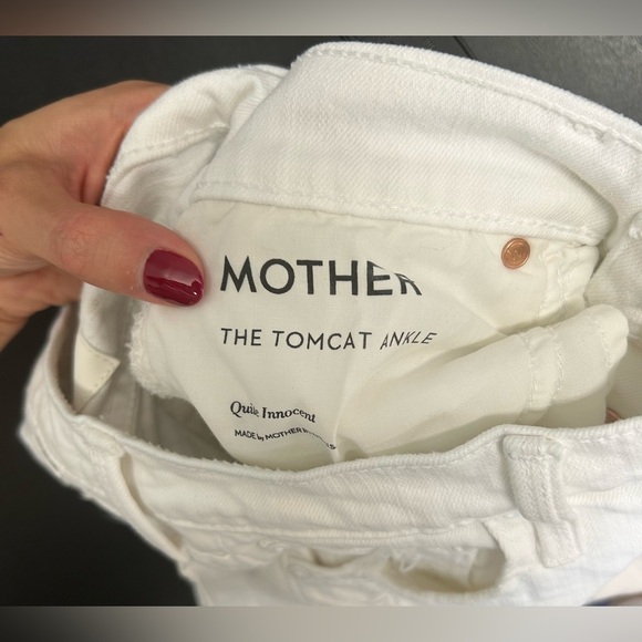 ‼️BF SALE ‼️MOTHER Superior Tomcat Ankle distressed in color Quite Innocent - Picture 10 of 10